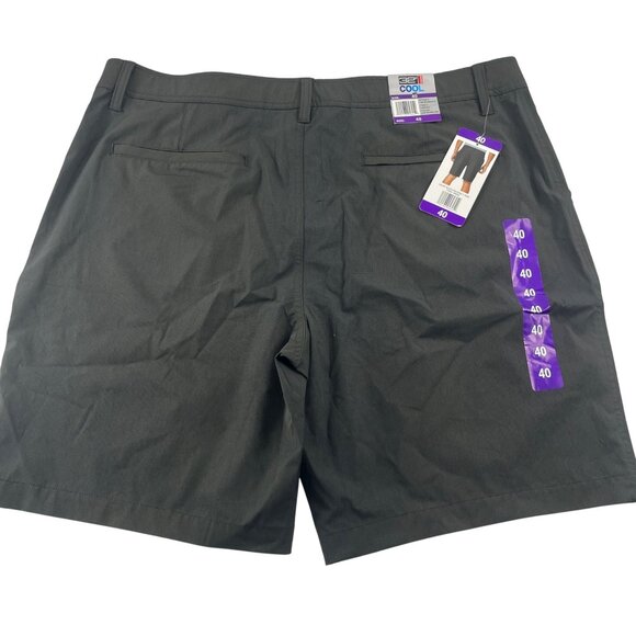 32 degrees Mens Gray Lee Performance Series Shorts Size 40 Flat Front Golf - Picture 4 of 4